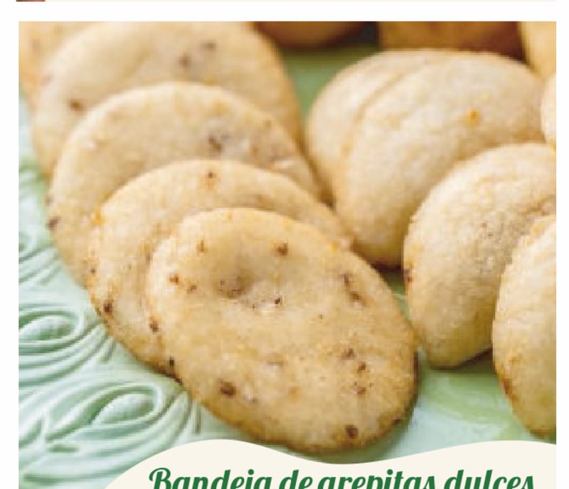 Bandeja de Arepitas Dulces