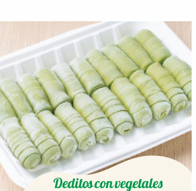 Deditos con Vegetales